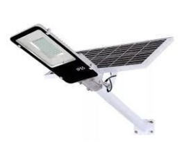 FOCO CON BRAZO Y PANEL SOLAR 100W