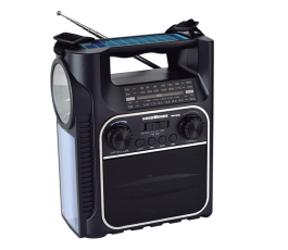 RADIO PORTATIL GRANDE C/PANEL SOLAR (ARTV343)