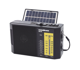 RADIO PORTATIL CHICA CON PANEL SOLAR (ARTV344)