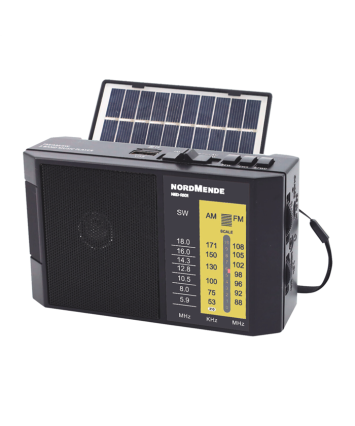 RADIO PORTATIL CHICA CON PANEL SOLAR (ARTV344)