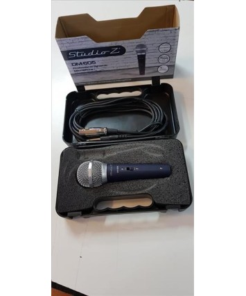 MICROFONO ZEBRA C/ESTUCHE Y CABLE (ARTV68)