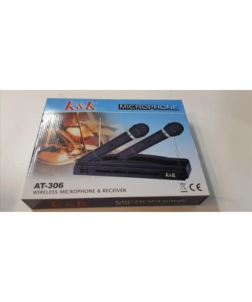 MICROFONO INALAMBRICO KYK AT-306 (ARTV83)