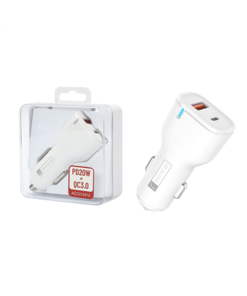 CARGADOR PARA AUTO ROCA TO GO 20W+USB+USB-C