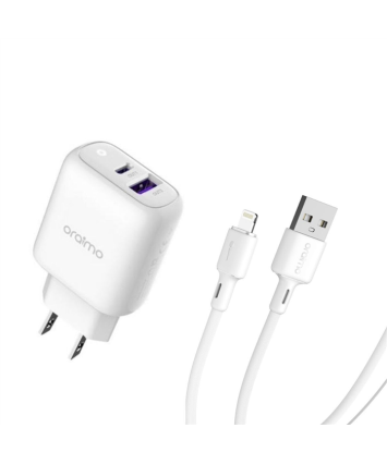 KIT CARGADOR ORAIMO 18W/2A LIGTH.TC-USB (CEAC1104)