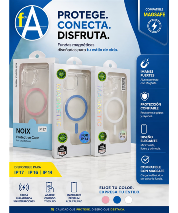 SILICONA TPU IPHONE 17 ANTICAIDA CON MAGSAFE