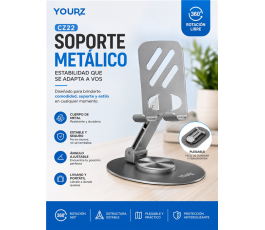 SOPORTE YOURZ 360° PARA CELULAR (CEAC1209)