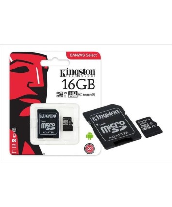 TARJETA MEMORIA SD CLASE10 16G KINGSTON (CEAC451)