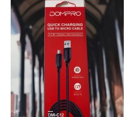 CABLE 1M MALLADO 3.1A DMI-C12 MICRO