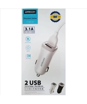 CARGADOR DE AUTO HOCO Z47A 12V 30W (CEAC942)