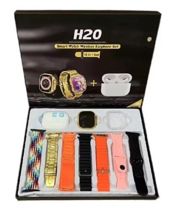 RELOJ INTELIGENTE H20 10 EN 1 (INAC335)