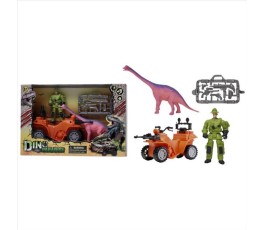 SOLDADO DINO WARRIOR CON ACCESORIOS (JU21)